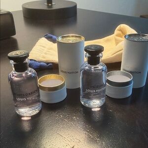 Louis Vuitton Perfume Collection - Meteore and Heures D’Absence 3.4 Fl Oz each